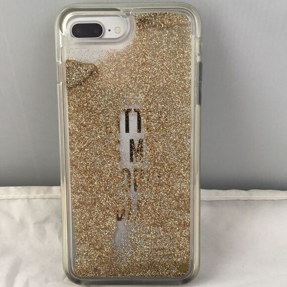 Kate Spade Liquid Glitter iPhone 7+ Phone Case (G) - Picture 4 of 8